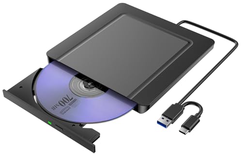Amazon.co.jp: CD DVDドライブ 外付け 【1.3cm超薄、USB3.0＆Type-C両